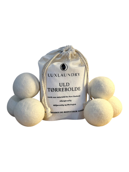 Uldtørrebolde (6 stk) – 100% uld