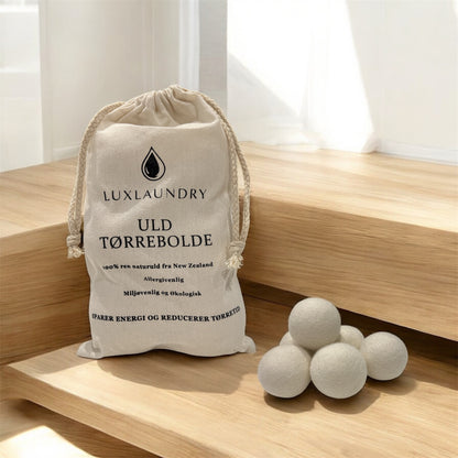 Uldtørrebolde (6 stk) – 100% uld